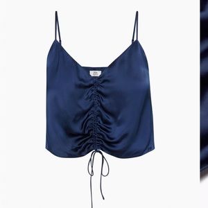 Navy blue aritiza verso tank